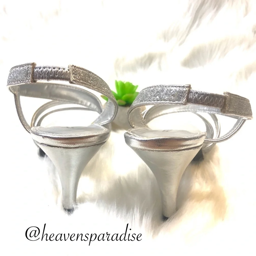 Apt. 9 Crystal Silver Dress Sandals